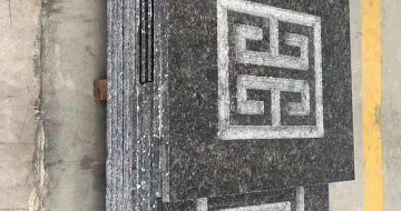 盐城英国棕回纹雕刻版