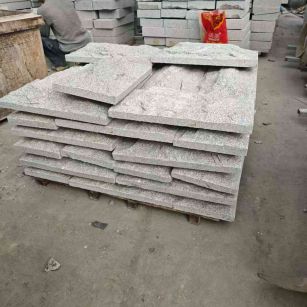 盐城芝麻白蘑菇石，自然面