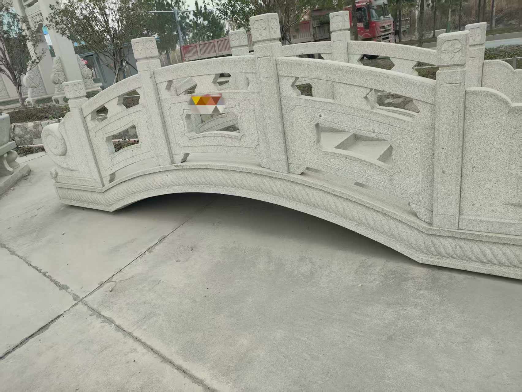 盐城芝麻白拱桥，石桥