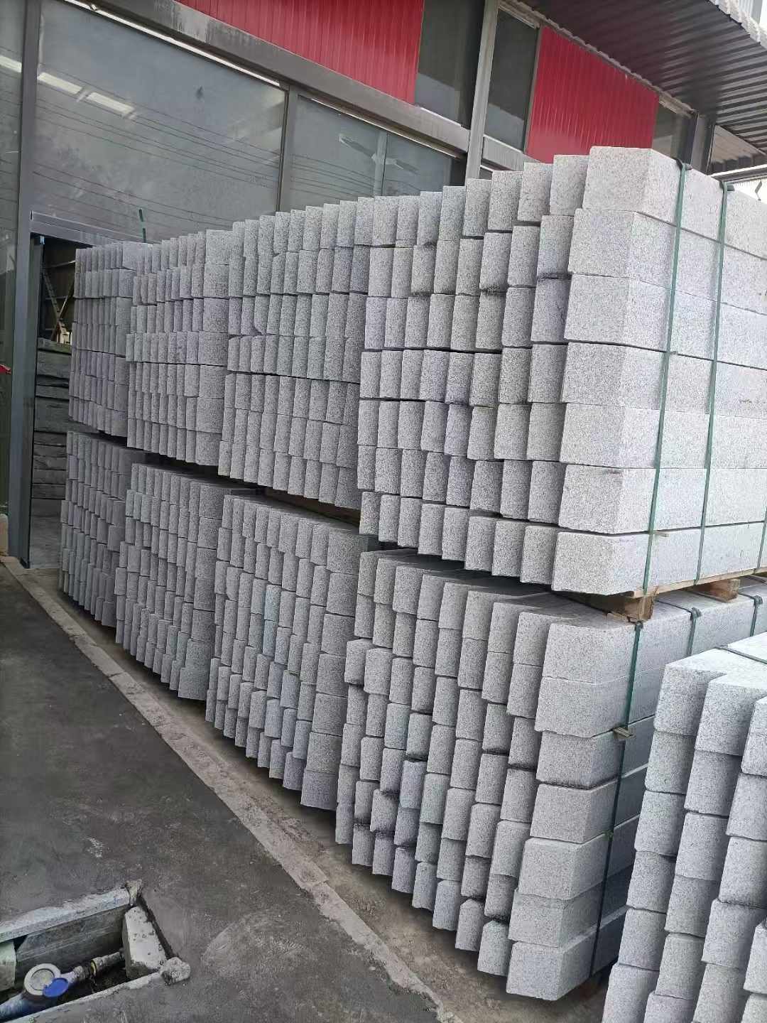 盐城芝麻白树围石 树池